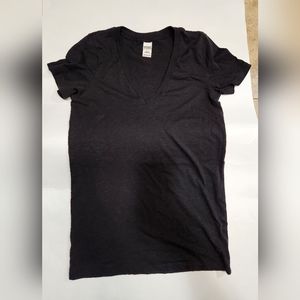 PINK Victoria's Secret Large Black Sleepwear T-shirt
